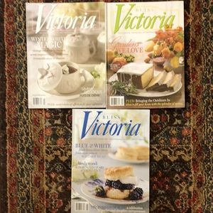 Victoria Magazine 3 issues from 2009